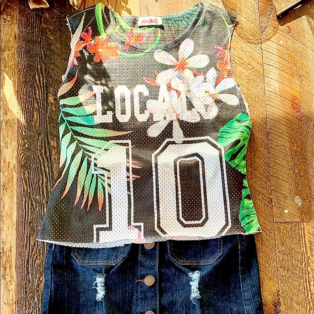 Mesh Locals Tee